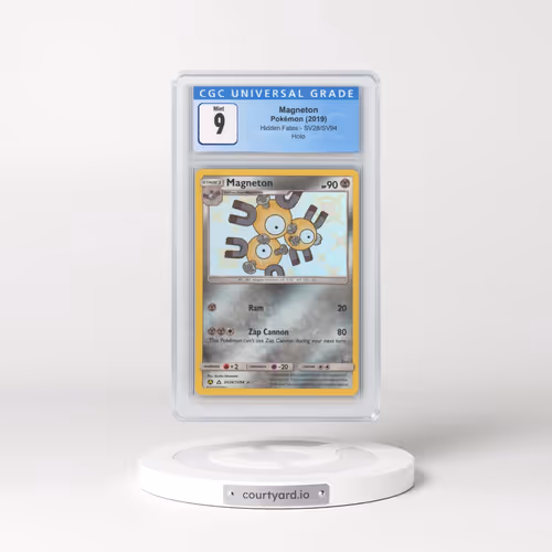 2019 Hidden Fates #SV28/SV94 Magneton - Holo (CGC 9 MINT)