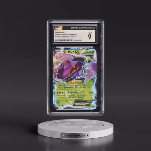 2013 Megalo Cannon #010/076 Genesect EX - Holo (CGC 9 MINT)