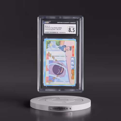 2006 Diamond & Pearl (Blue Border) #010 Mime Jr. (CGC 8.5 NM-MT+)