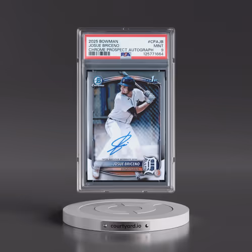 2025 Bowman Chrome Prospect Autographs #CPAJB Josue Briceno (PSA 9 MINT)