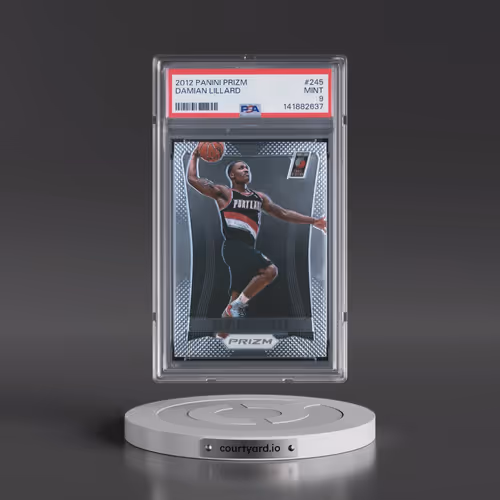 2012 Panini Prizm #245 Damian Lillard (PSA 9 MINT)