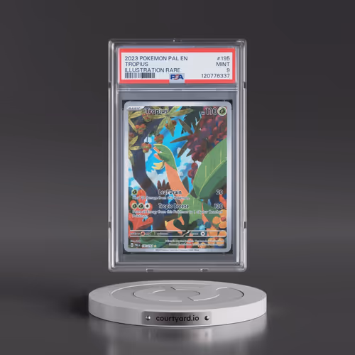 2023 Pokémon Pal EN-Paldea Evolved #195 Tropius - Illustration Rare (PSA 9 MINT)