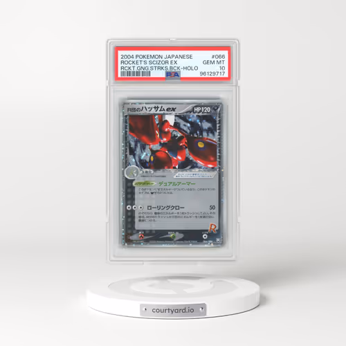 2004 Pokémon Rocket Gang Strikes Back #066 Rocket's Scizor EX - Holo Holo (PSA 10 GEM MINT)