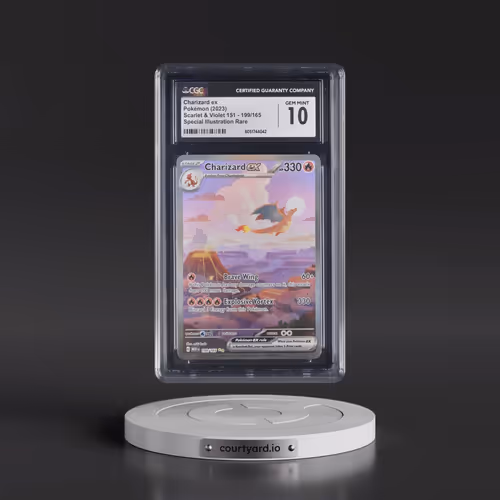 2023 Scarlet & Violet 151 - MEW EN #199/165 Charizard ex - Special Illustration Rare (Holo) (CGC 10