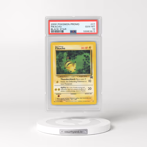 1999 Black Star Promos #27 Pikachu - The Power of One (PSA 10 GEM MINT)