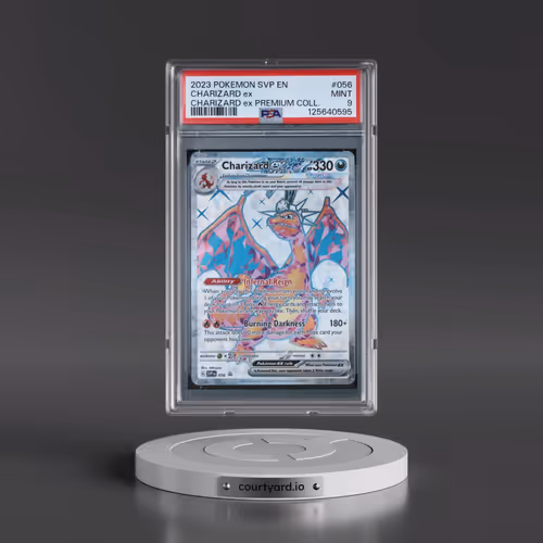 2023 Pokémon Svp EN-SV Black Star Promo #056 Charizard EX - Holo Charizard EX Premium Collection (PS