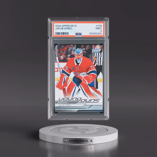 2024 Upper Deck #726 Jakub Dobes (PSA 9 MINT)