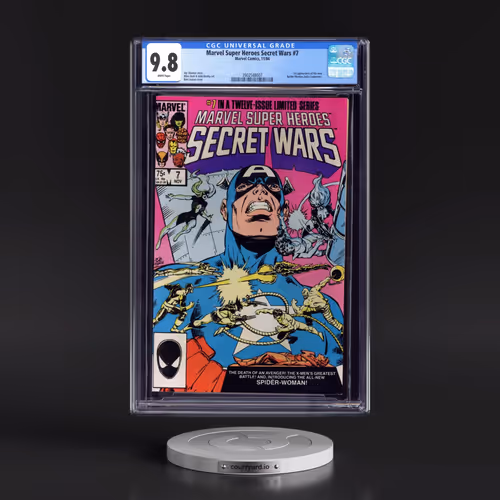 Marvel Super Heroes Secret Wars #7 CGC 9.8 White Pages (Marvel Comics, 11/84) - Universal