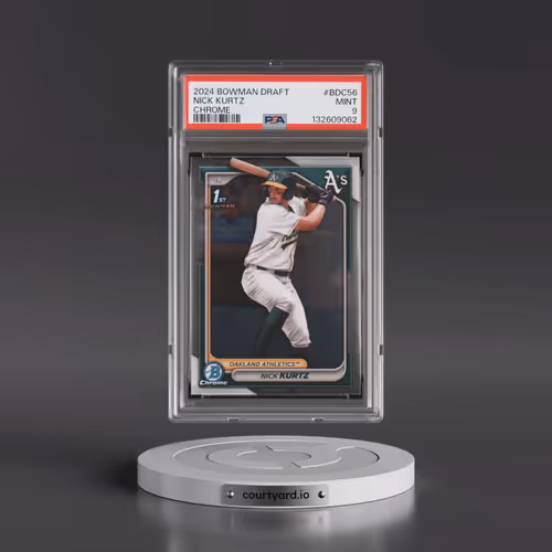 2024 Bowman Draft #BDC56 Nick Kurtz - Chrome (PSA 9 MINT)