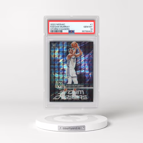 2022 Panini Mosaic Storm Chasers #1 Keegan Murray (PSA 10 GEM MINT)