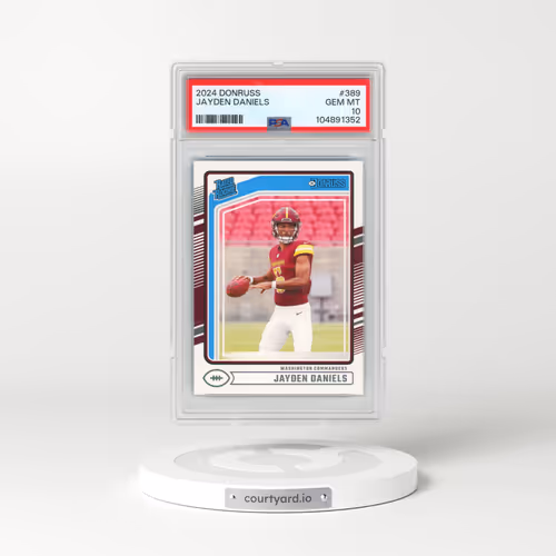 2024 Panini Donruss #389 Jayden Daniels (PSA 10 GEM MINT)