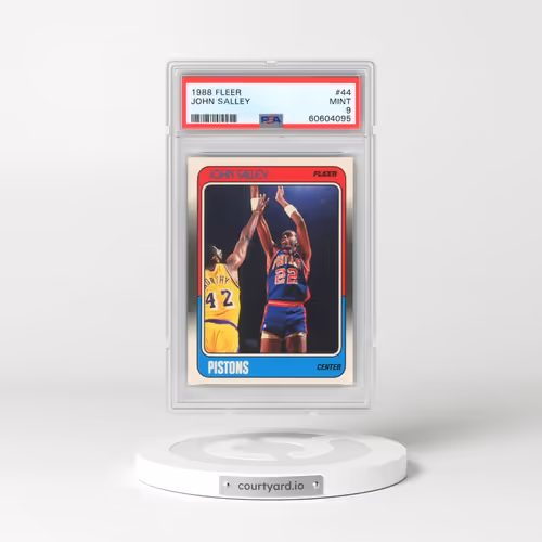 1988 Fleer #44 John Salley (PSA 9 MINT)