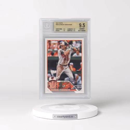 2023 Topps #206 Gunnar Henderson (BGS 9.5 GEM MINT)