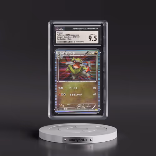2012 Dragon Selection #015/020 Fraxure - 1st Edition Holo (CGC 9.5 MINT+)