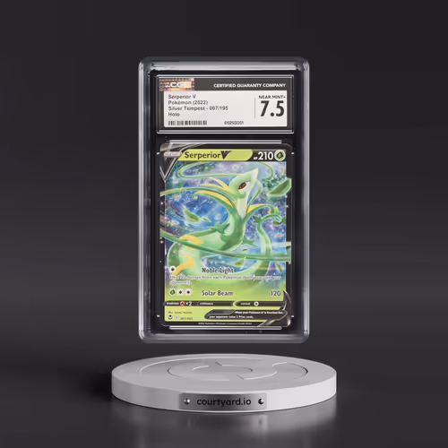 2022 Silver Tempest #007/195 Serperior V - Holo (CGC 7.5 NM+)