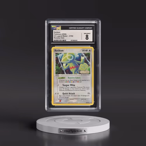 2006 EX Legend Maker #37/92 Kecleon - Reverse Holo (CGC 8 NM-MT)
