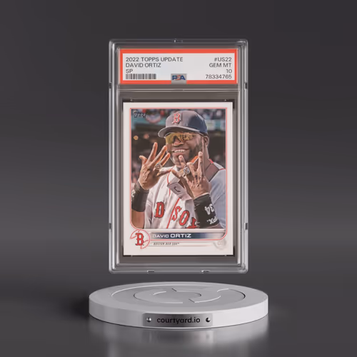2022 Topps Update #US22 David Ortiz - SP (PSA 10 GEM MINT)