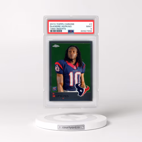 2013 Topps Chrome 1969 Inserts #2 DeAndre Hopkins (PSA 9 MINT)