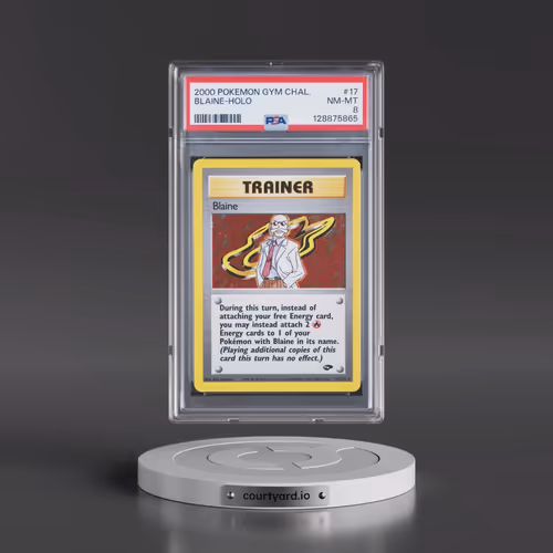 2000 Pokémon Gym Challenge #17 Blaine - Holo (PSA 8 NM-MT)