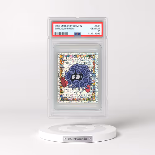 1999 Merlin Pokémon #S18 Tangela-Prism (PSA 10 GEM MINT)