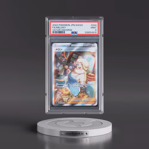 2022 Pokémon Sword & Shield Vstar Universe #244 Melony - Full Art (PSA 9 MINT)