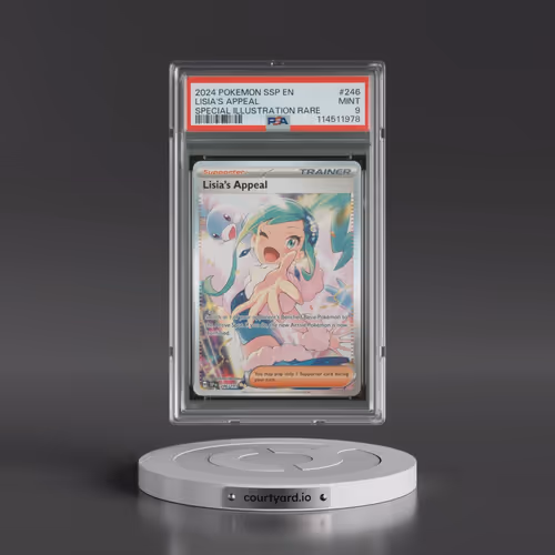 2024 Pokémon Ssp EN-Surging Sparks #246 Lisia's Appeal - Special Illustration Rare (PSA 9 MINT)