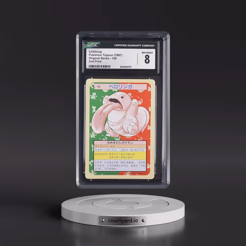 1997 (Only One Pokémon) Original Series #108 Lickitung - (Green Back) 2nd Print (CGC 8 NM-MT)