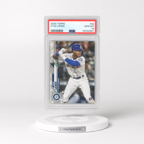 2020 Topps #64 Kyle Lewis (PSA 10 GEM MINT)