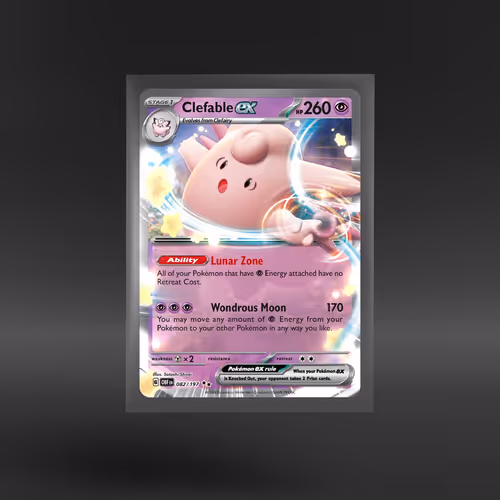 Obsidian Flames #082/197 Clefable ex