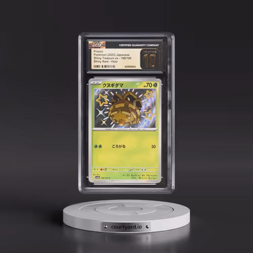 2023 Shiny Treasure ex #198/190 Pineco - Shiny Rare Holo (CGC 10 PRISTINE)