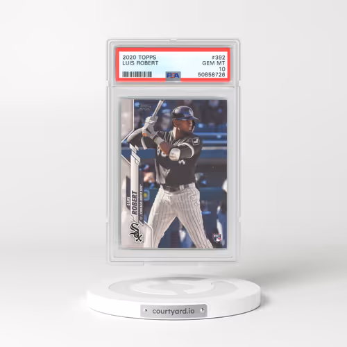 2020 Topps #392 Luis Robert (PSA 10 GEM MINT)