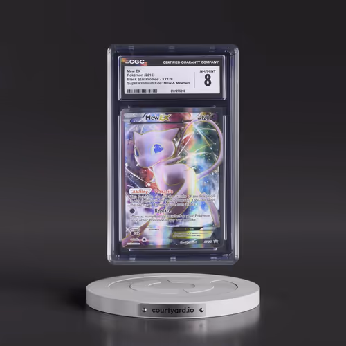 2013 Black Star Promos #XY126 Mew EX - Super-Premium Coll: Mew & Mewtwo (Holo) (CGC 8 NM-MT)