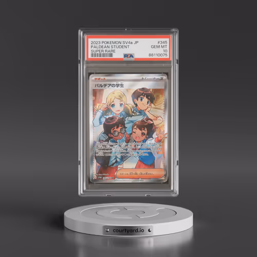 2023 Pokémon Sv4a-Shiny Treasure EX #345 Paldean Student - Super Rare (PSA 10 GEM MINT)