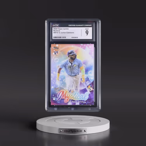 2024 Topps Update Mystical #MYS12 Junior Caminero (CGC 9 MINT)