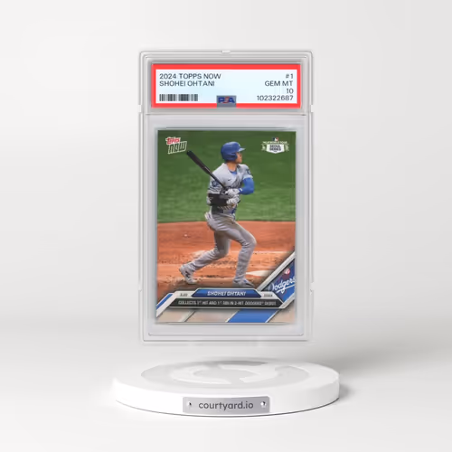 2024 Topps Now #1 Shohei Ohtani (PSA 10 GEM MINT)