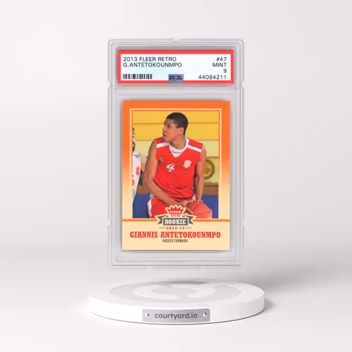 2013 Fleer Retro #47 Giannis Antetokounmpo (PSA 9 MINT)