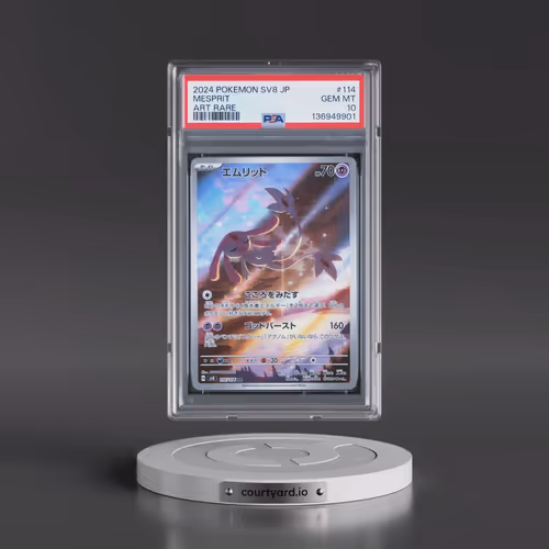 2024 Pokémon SV8-Super Electric Breaker #114 Mesprit - Art Rare (PSA 10 GEM MINT)