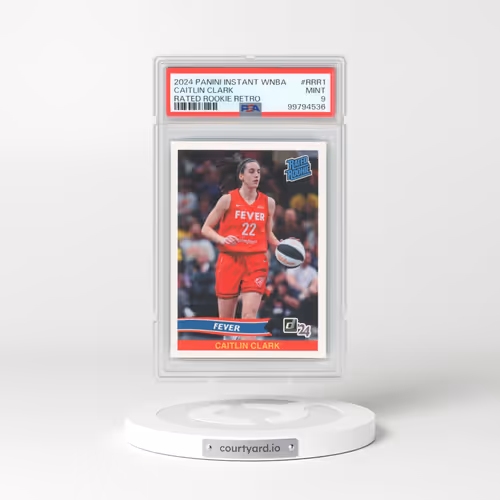 2024 Panini Instant WNBA Rated Rookie Retro #RRR1 Caitlin Clark (PSA 9 MINT)