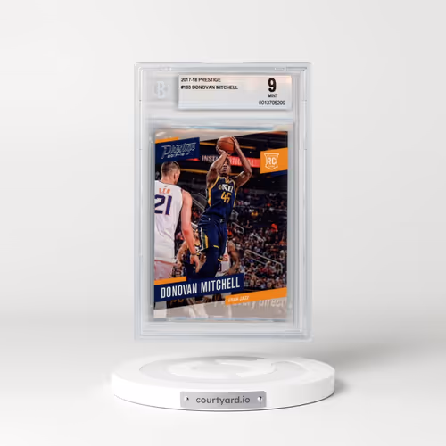 2017 Panini Prestige #163 Donovan Mitchell (BGS 9 MINT)