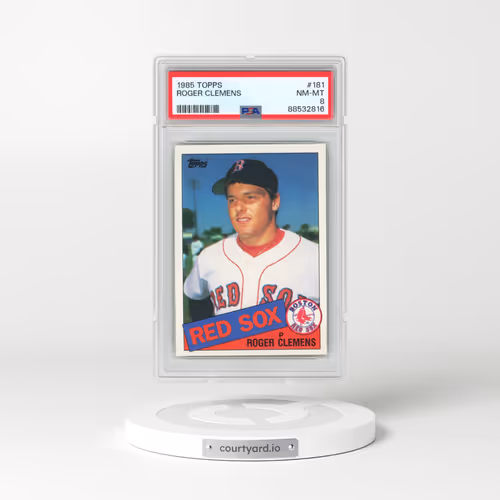 1985 Topps #181 Roger Clemens (PSA 8 NM-MT)