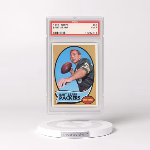 1970 Topps #30 Bart Starr (PSA 7 NM)