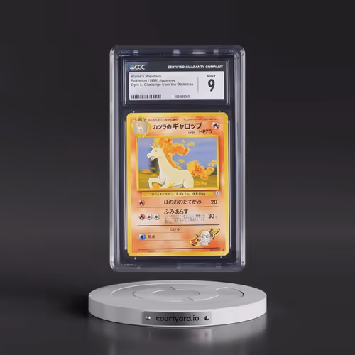 1999 Gym 2: Challenge from the Darkness #78 Blaine's Rapidash (CGC 9 MINT)