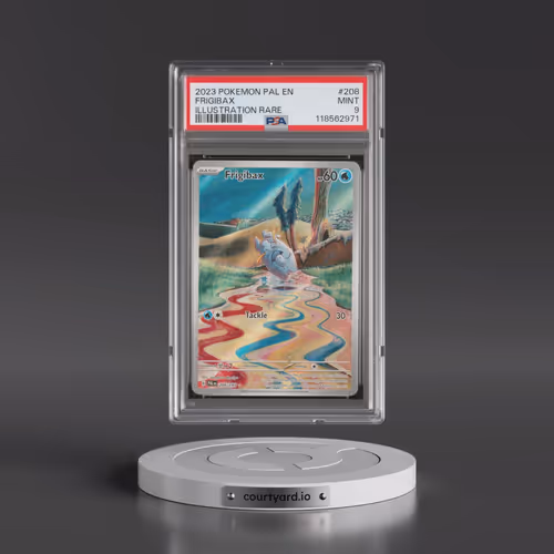 2023 Pokémon Pal EN-Paldea Evolved #208 Frigibax - Illustration Rare (PSA 9 MINT)
