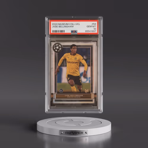 2020 Topps Museum Collection UEFA Champions League #54 Jude Bellingham (PSA 10 GEM MINT)