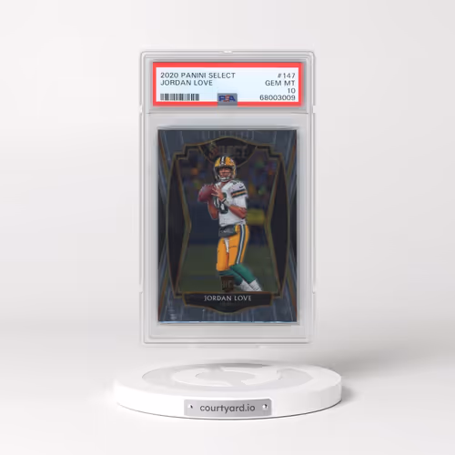 2020 Panini Select #147 Jordan Love (PSA 10 GEM MINT)
