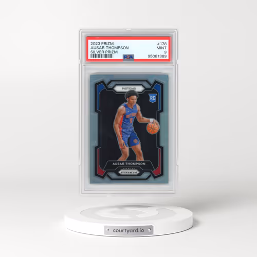 2023 Panini Prizm #178 Ausar Thompson - Silver Prizm (PSA 9 MINT)