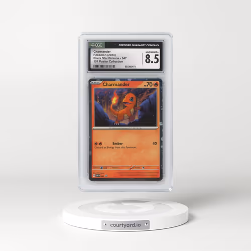2023 Black Star Promos - Scarlet & Violet SVP EN #047 Charmander - Cosmos Holo (CGC 8.5 NM-MT+)