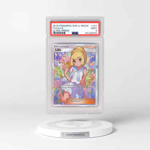 2018 Pokémon Sun & Moon Ultra Prism #151 Lillie - Full Art (PSA 9 MINT)