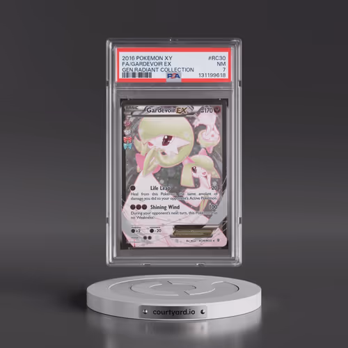 2016 Pokémon XY Generations Radiant Collection #RC30 Gardevoir EX - Holo Full Art (PSA 7 NM)