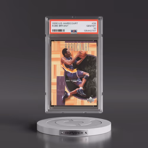 2000 Upper Deck Hardcourt #26 Kobe Bryant (PSA 10 GEM MINT)